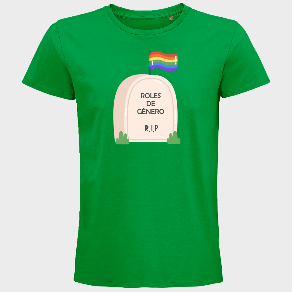 Camiseta hombre para el orgullo LGBTIQA+ diseño Roles