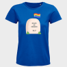 Camiseta mujer para el orgullo LGBTIQA+ diseño Roles
