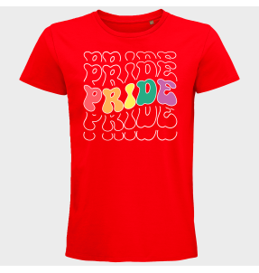 Camiseta hombre para el orgullo LGBTIQA+ diseño Pride