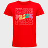 Camiseta hombre para el orgullo LGBTIQA+ diseño Pride