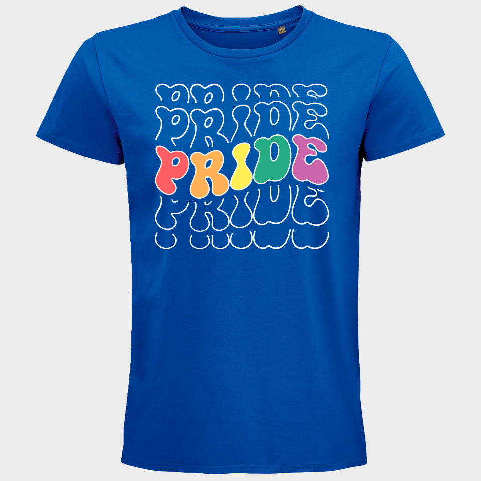 Camiseta hombre para el orgullo LGBTIQA+ diseño Pride