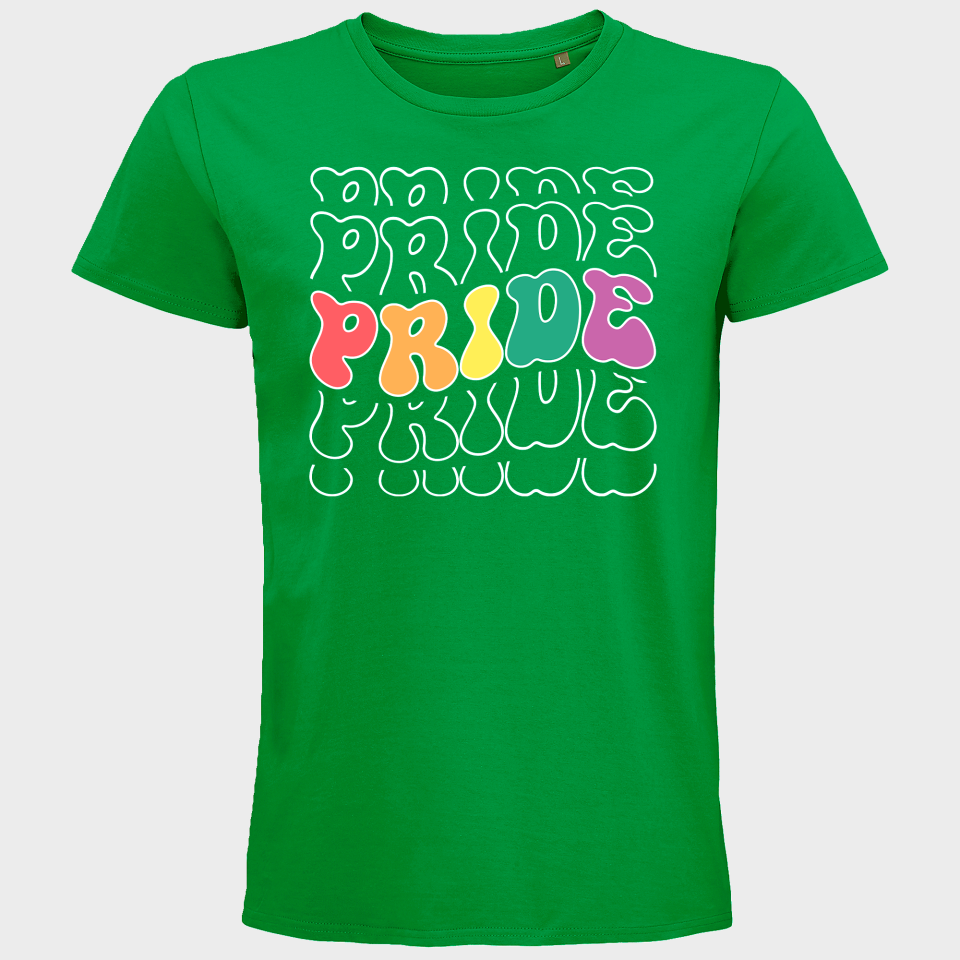 Camiseta hombre para el orgullo LGBTIQA+ diseño Pride