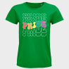 Camiseta mujer para el orgullo LGBTIQA+ diseño Pride