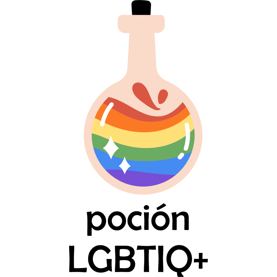 Camiseta mujer para el orgullo LGBTIQA+ diseño Poción
