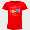 Camiseta mujer para el orgullo LGBTIQA+ diseño Pride