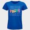 Camiseta mujer para el orgullo LGBTIQA+ diseño Pride