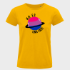 Camiseta mujer para el orgullo LGBTIQA+ diseño No Es Una Fase