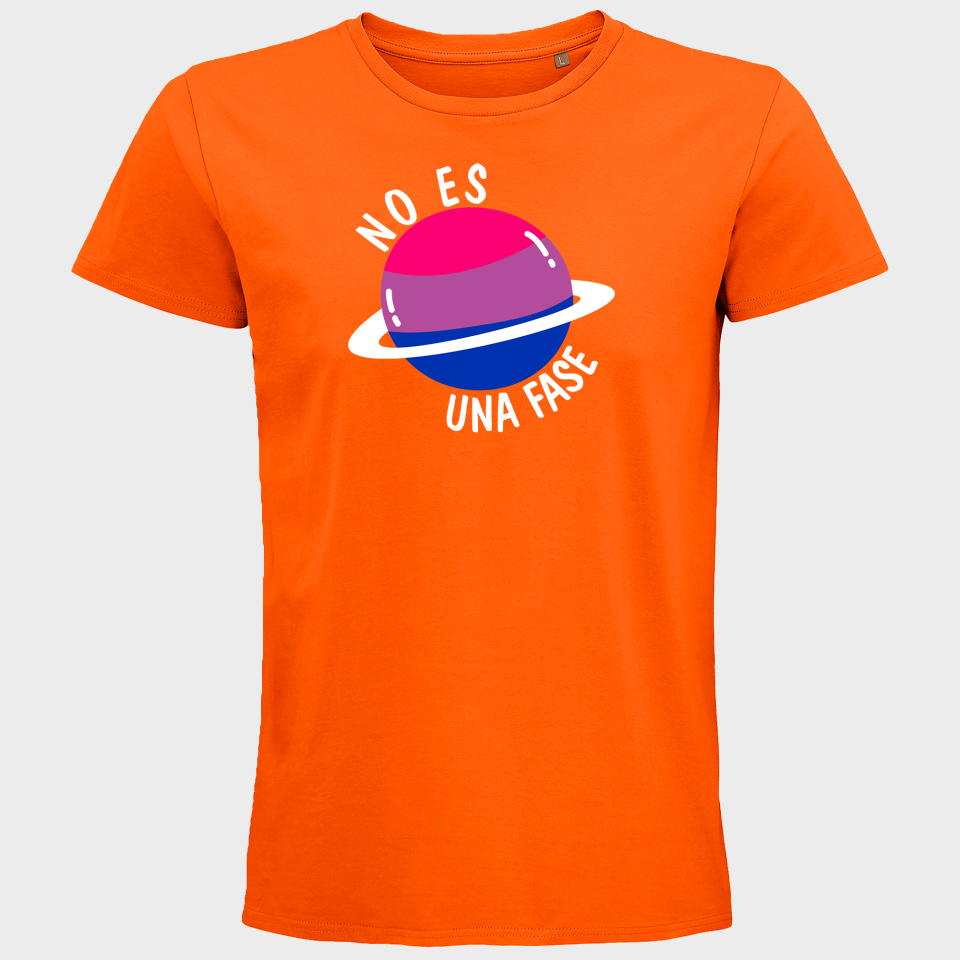 Camiseta hombre para el orgullo LGBTIQA+ diseño No Es Una Fase