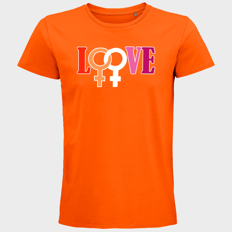 Camiseta hombre para el orgullo LGBTIQA+ diseño Love G