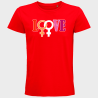 Camiseta hombre para el orgullo LGBTIQA+ diseño Love G