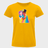 Camiseta mujer para el orgullo LGBTIQA+ diseño Chicas