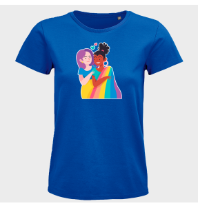 Camiseta mujer para el orgullo LGBTIQA+ diseño Chicas