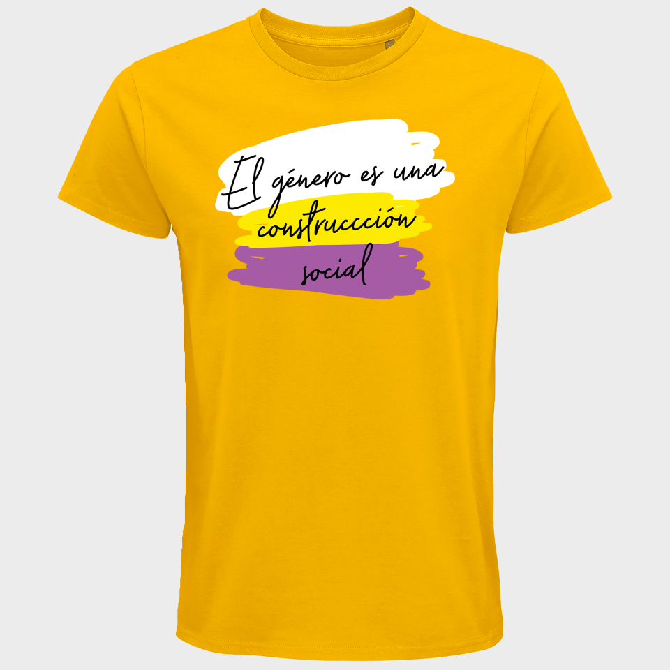 Camiseta hombre para el orgullo LGBTIQA+ diseño Género