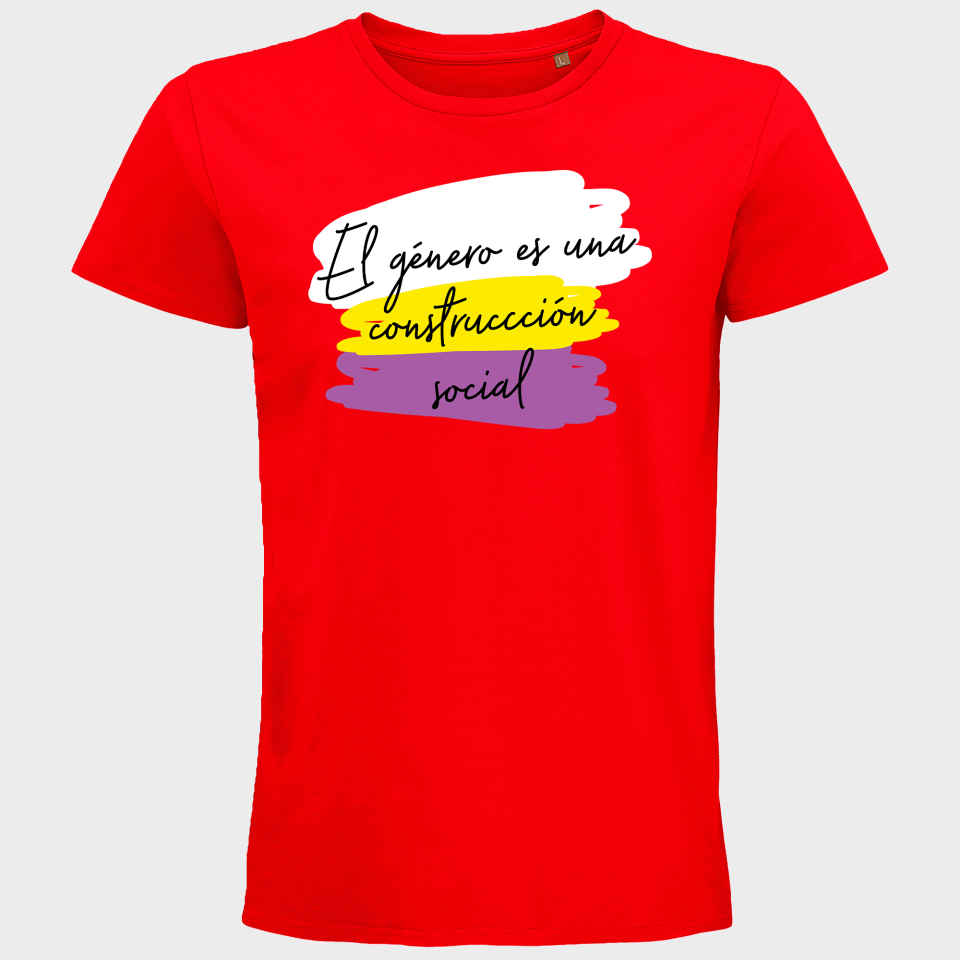 Camiseta hombre para el orgullo LGBTIQA+ diseño Género
