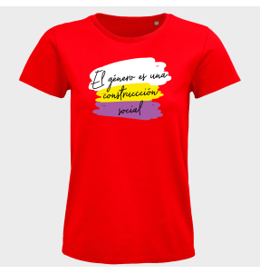 Camiseta mujer para el orgullo LGBTIQA+ diseño Género