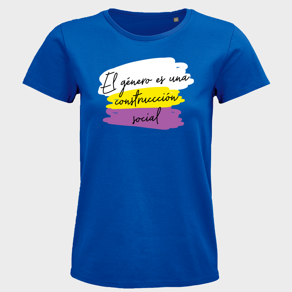 Camiseta mujer para el orgullo LGBTIQA+ diseño Género