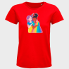 Camiseta mujer para el orgullo LGBTIQA+ diseño Chicas