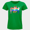 Camiseta mujer para el orgullo LGBTIQA+ diseño Born This Way