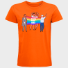 Camiseta hombre para el orgullo LGBTIQA+ diseño Born This Way