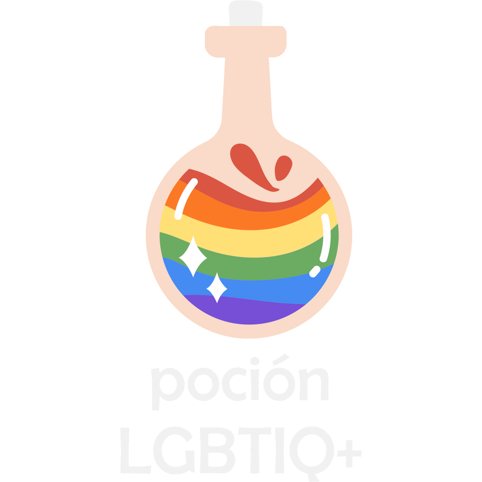 Camiseta hombre para el orgullo LGBTIQA+ diseño Poción