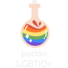 Camiseta hombre para el orgullo LGBTIQA+ diseño Poción