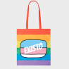 Tote bag para el orgullo LGBTIQA+ diseño Existo