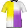Camiseta para el orgullo LGBTIQA+ diseño Frontera Tallas Grandes