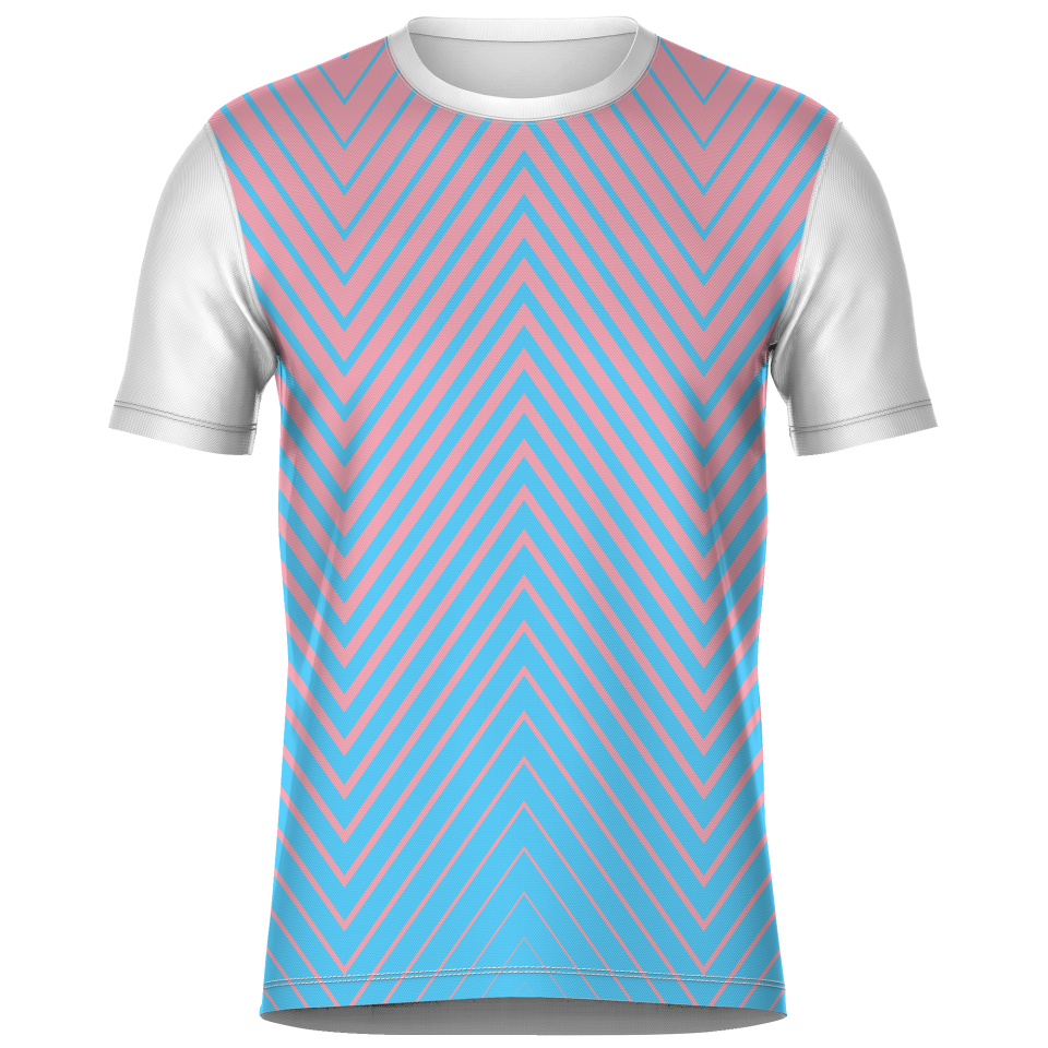 Camiseta para el orgullo LGBTIQA+ diseño Bicolor