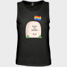Camiseta de tirantes hombre  para el orgullo LGBTIQA+ diseño Roles