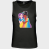 Camiseta de tirantes hombre para el orgullo LGBTIQA+ diseño Chicas