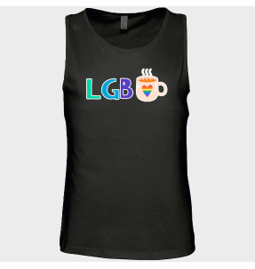Camiseta de tirantes hombre para el orgullo LGBTIQA+ diseño Té