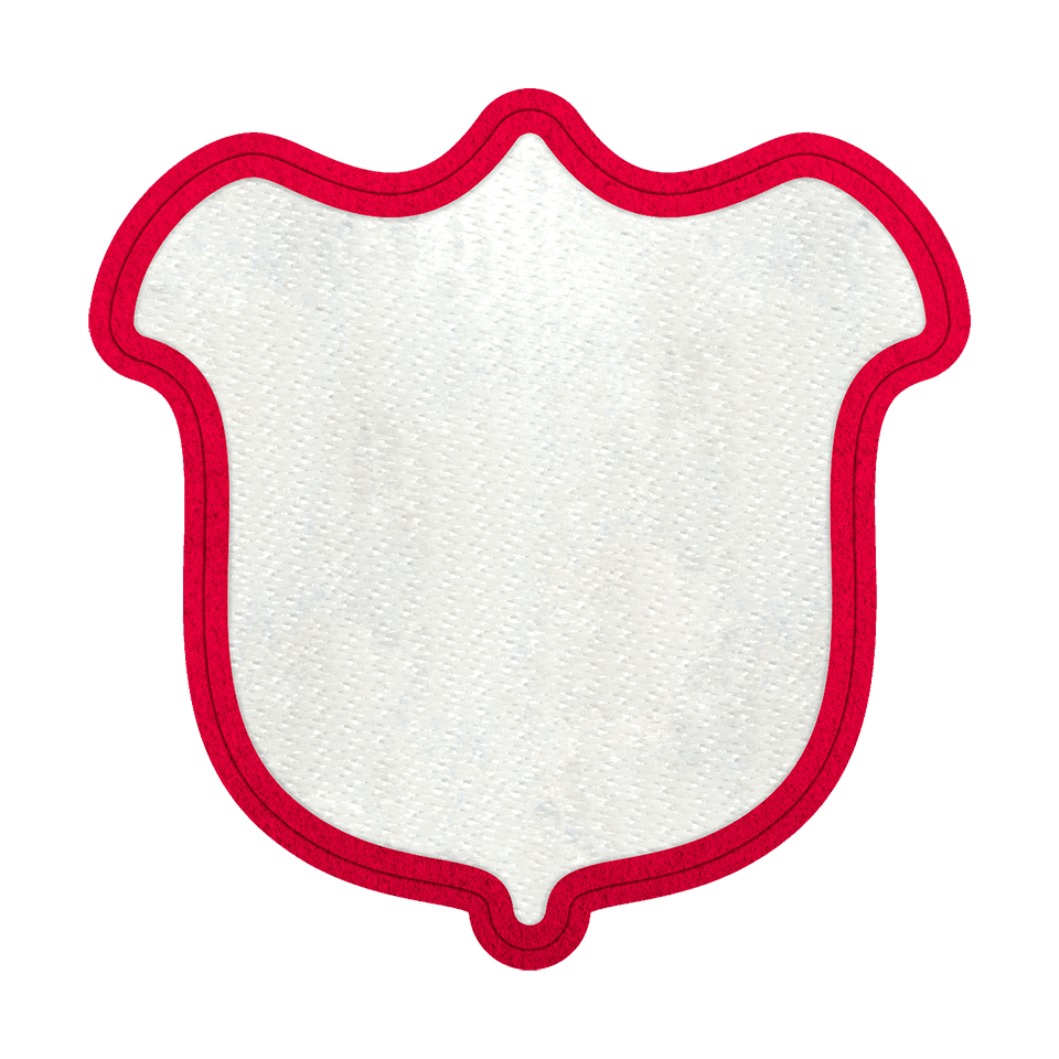 Parche Brillante Stick Forma de Tulipán Personalizable