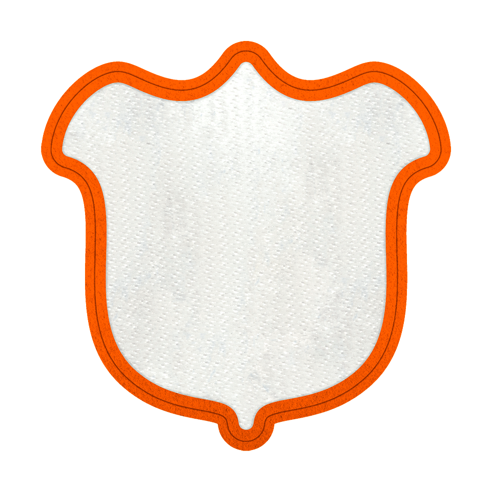 Parche Brillante Stick Forma de Tulipán Personalizable