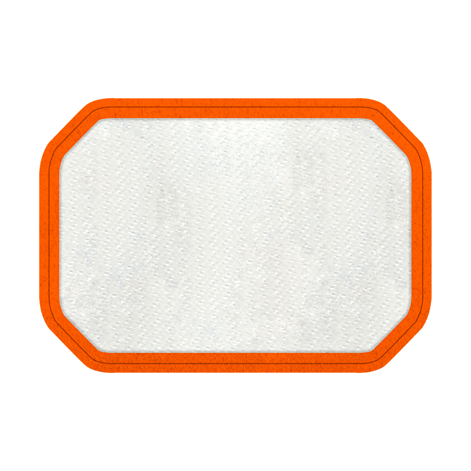 Parche Stick con Flock Hammer Diferentes Colores