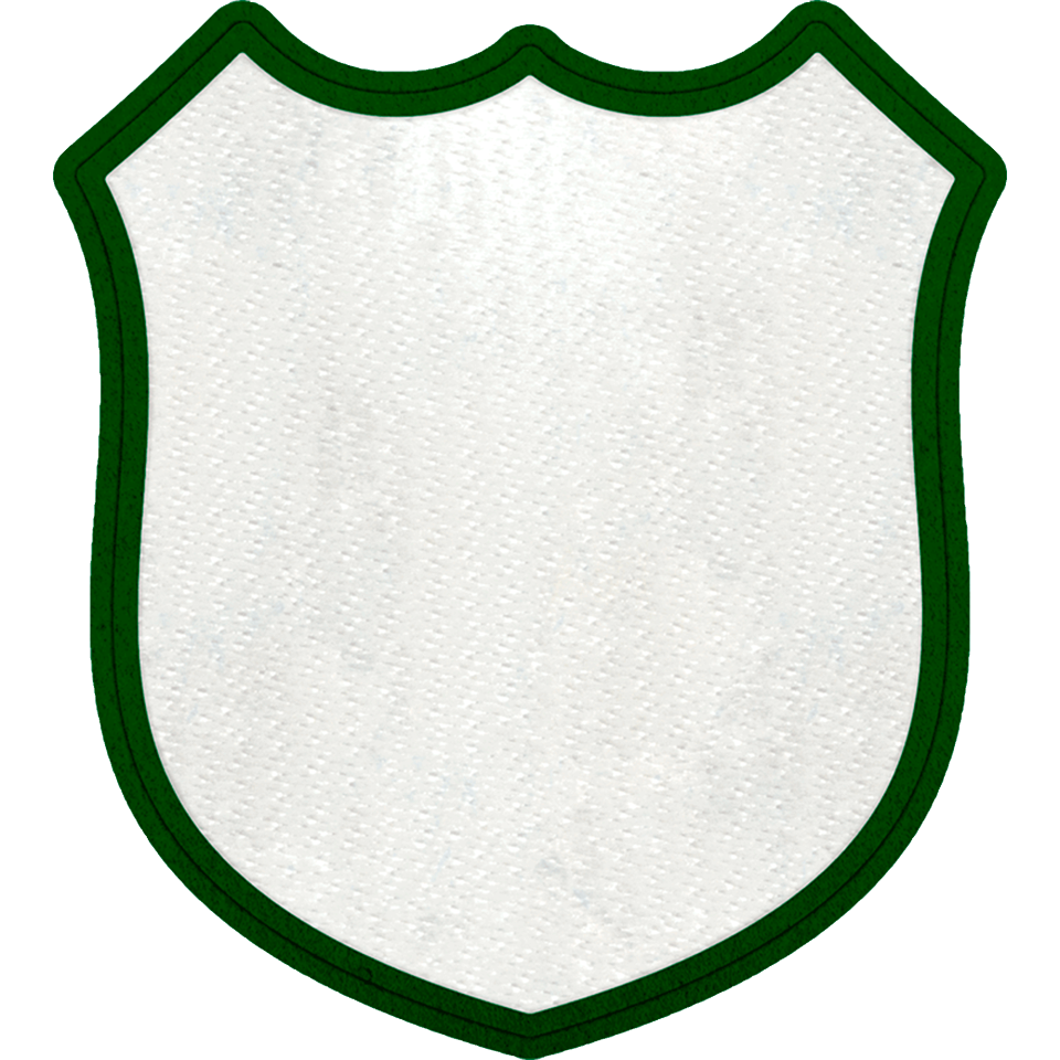 Parche Stick Forma de Escudo