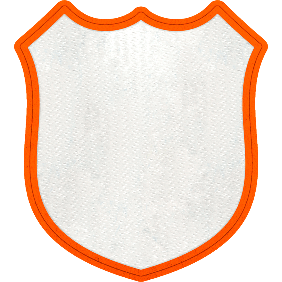 Parche Stick Forma de Escudo