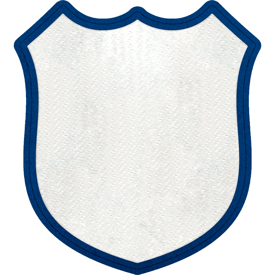 Parche Stick Forma de Escudo