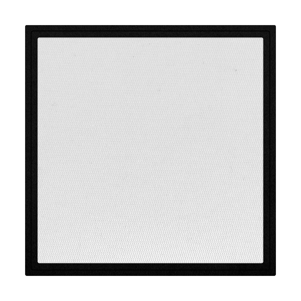 Parche Satín Flock Personalizable Forma Cuadrada Mate, o con tu forma