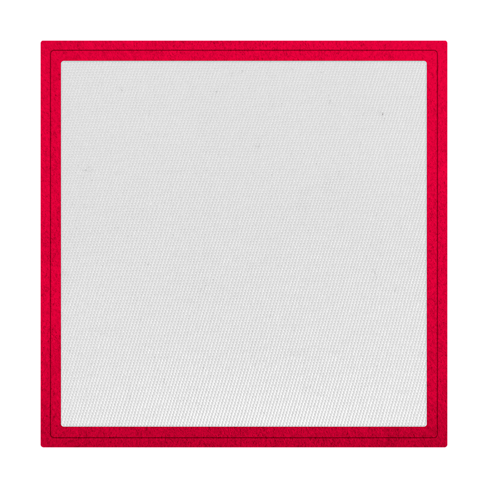 Parche Satín Flock Personalizable Forma Cuadrada Mate, o con tu forma