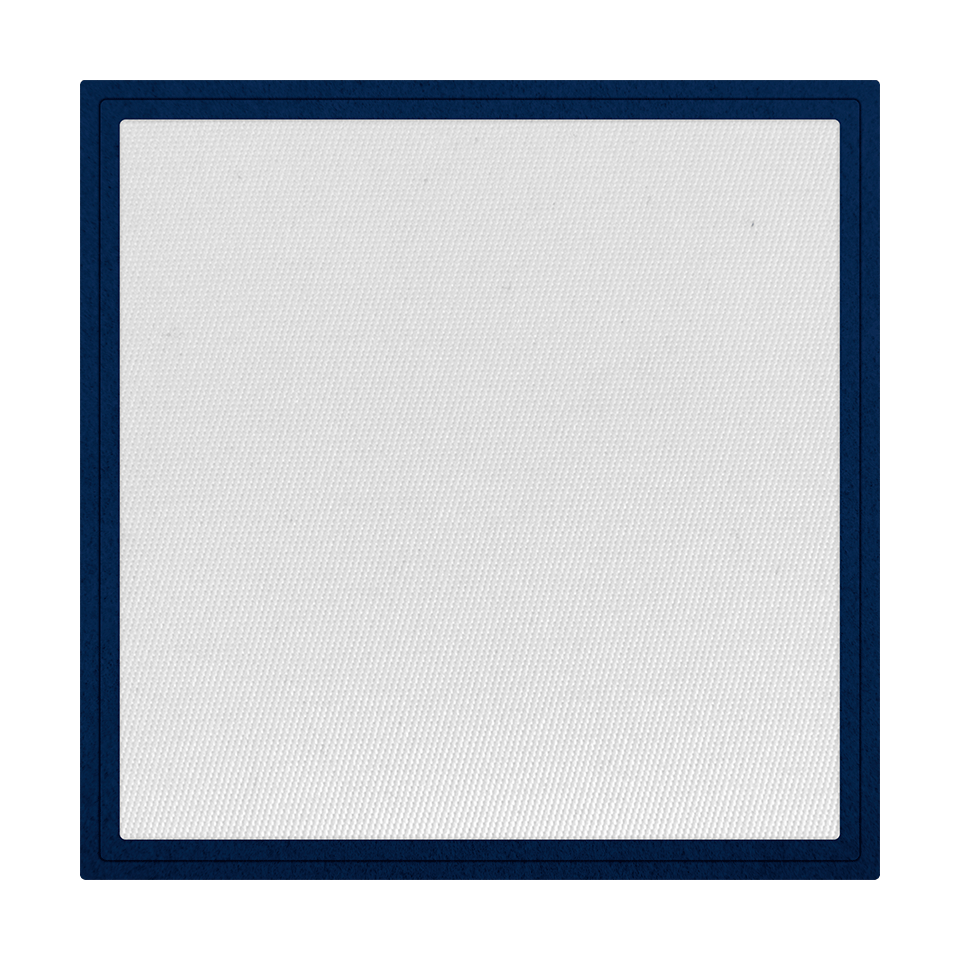 Parche Satín Flock Personalizable Forma Cuadrada Mate, o con tu forma