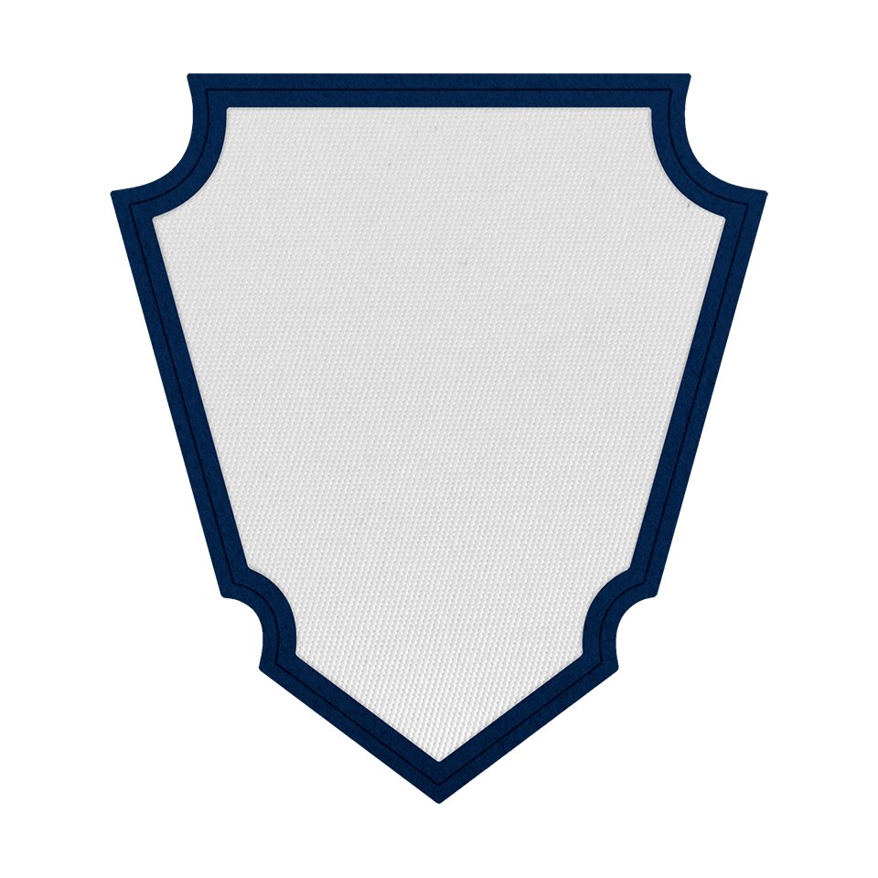 Parche Satín con Forma de Punta de Flecha de Colores