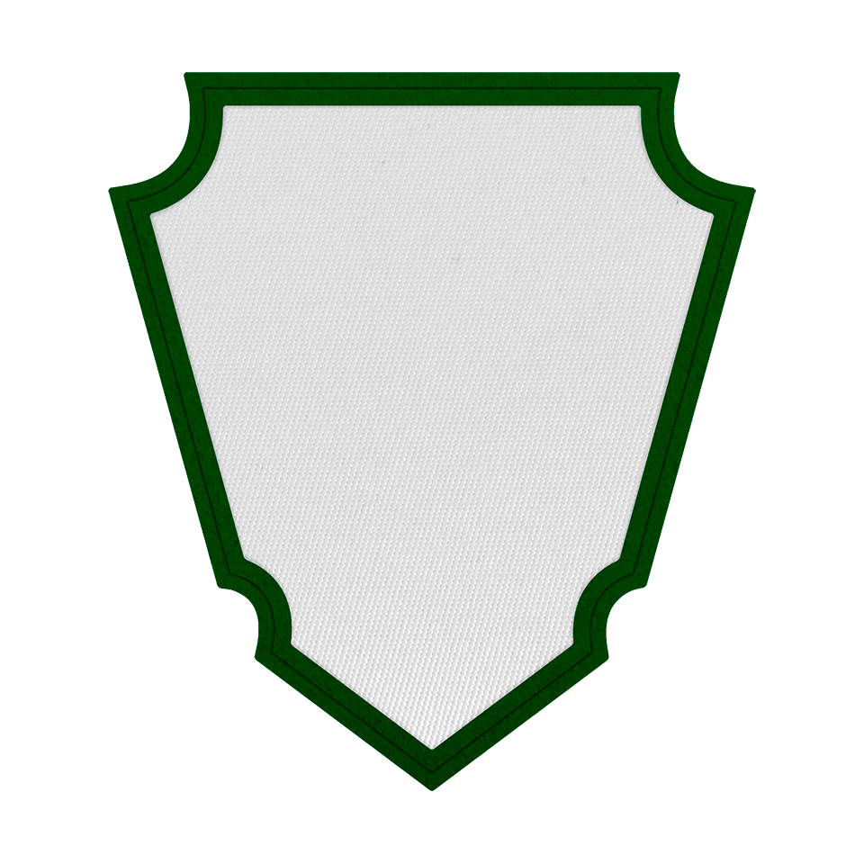 Parche Satín con Forma de Punta de Flecha de Colores