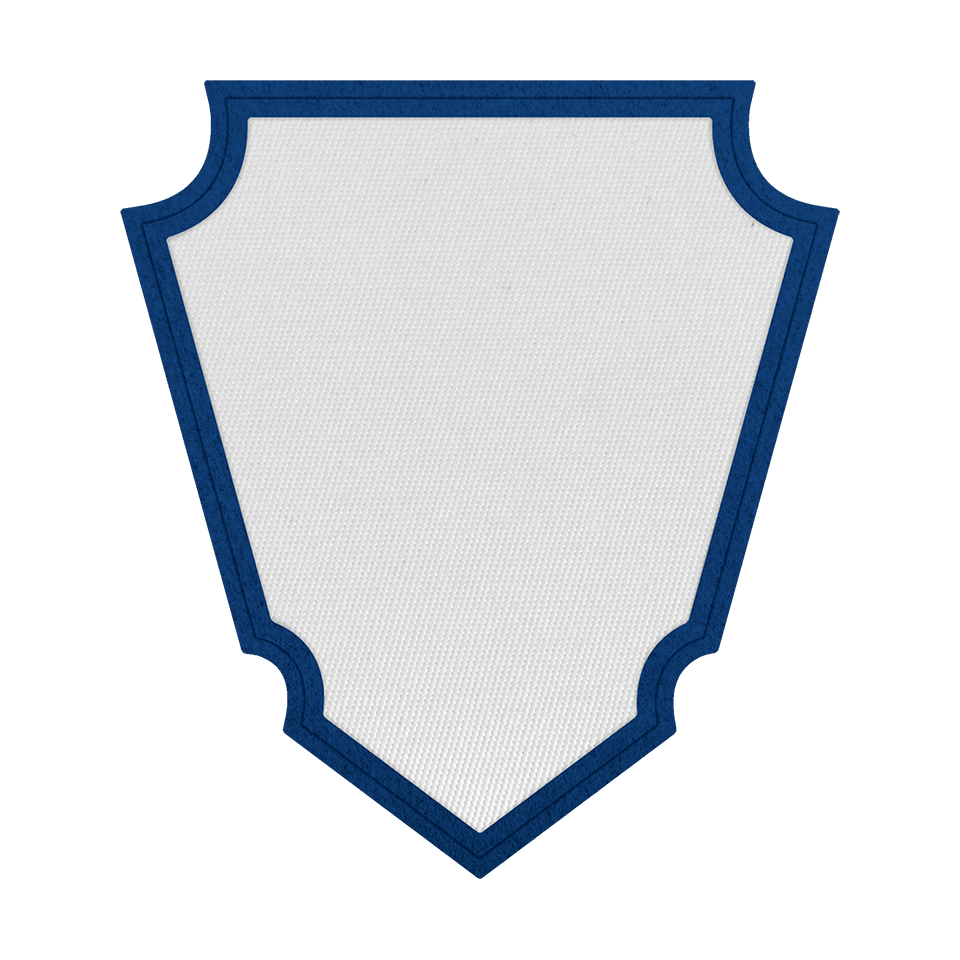 Parche Satín con Forma de Punta de Flecha de Colores