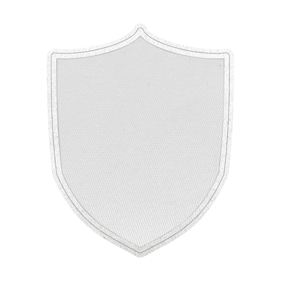 Parche Satín Escudo 12 colores para Contorno a Elegir