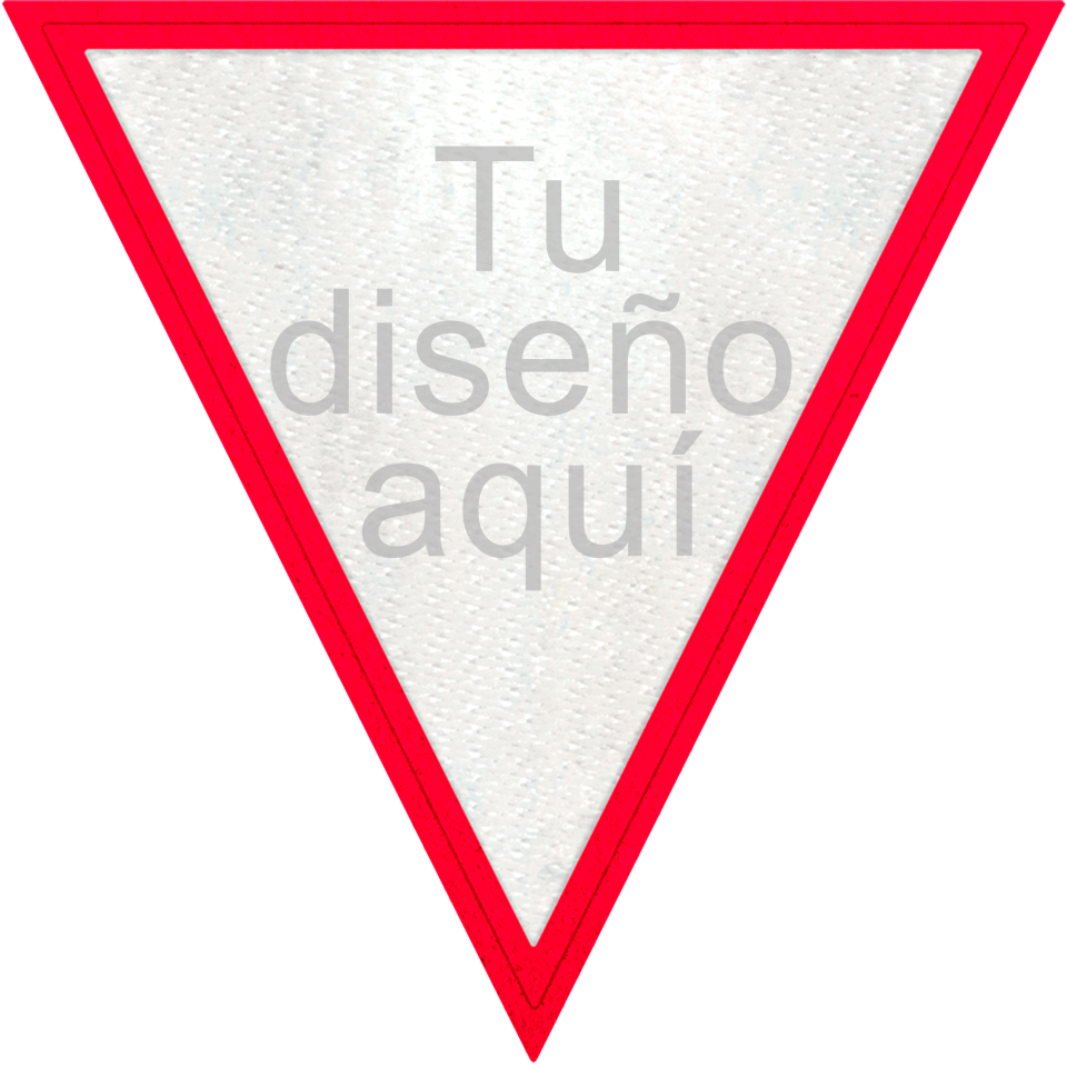 Parche Stick Triangular con Acabado Brillante en Distintos Colores