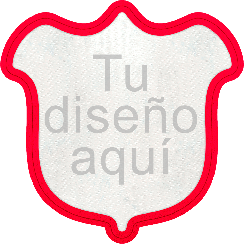 Parche Brillante Stick Forma de Tulipán Personalizable