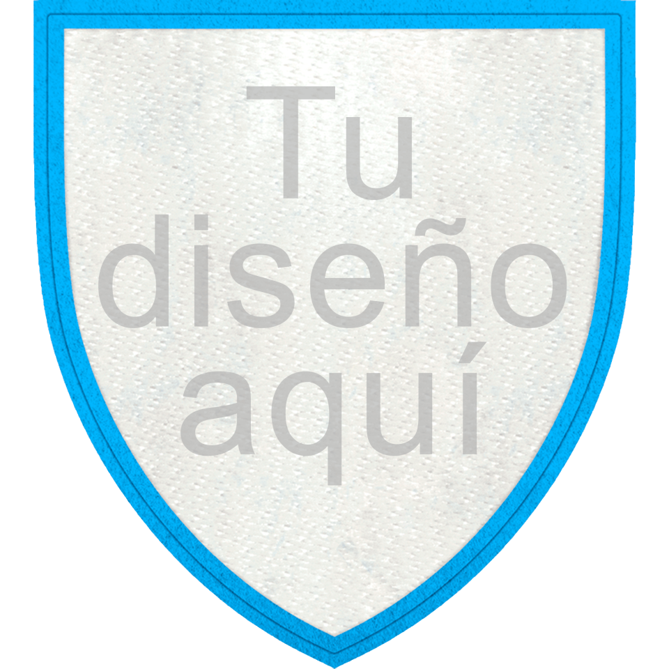 Parche Stick Escudo Mate Colores a elegir