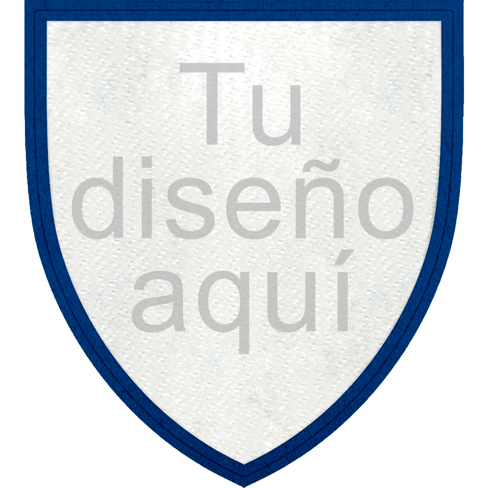 Parche Stick Escudo Mate Colores a elegir