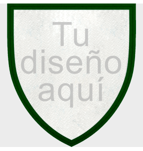 Parche Stick Escudo Mate Colores a elegir