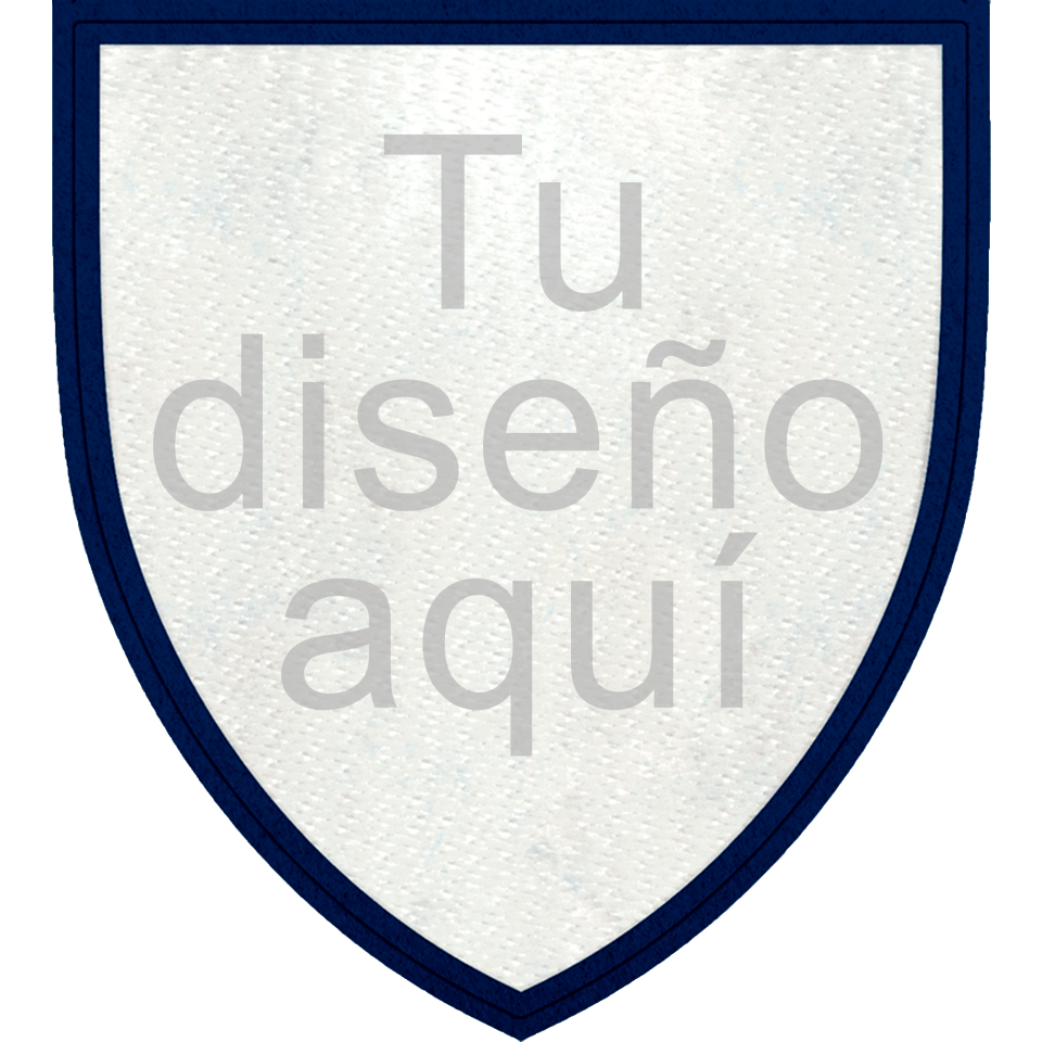 Parche Stick Escudo Mate Colores a elegir